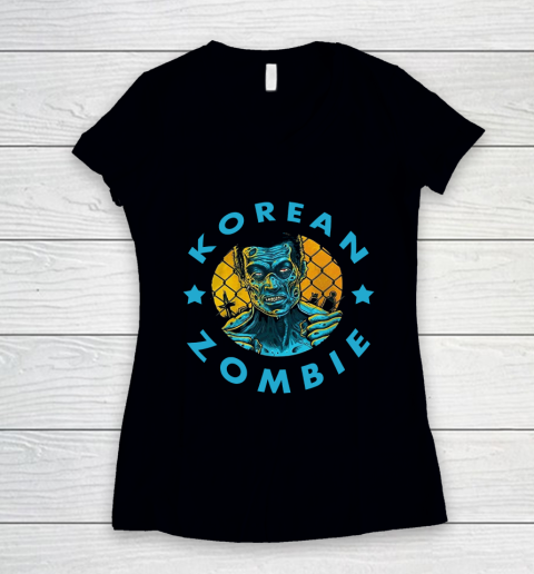 Korean Zombie Chan Sung Jung Walkout Women's V-Neck T-Shirt