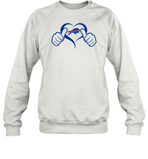 Buffalo Bills Heart Hand Sweatshirt