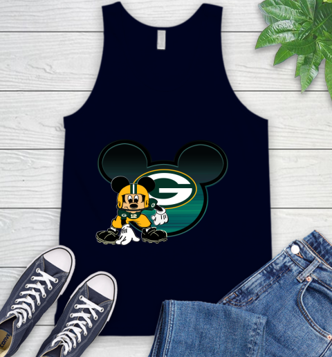NFL Green Bay Packers Mickey Mouse Disney Football T Shirt Tank Top 3