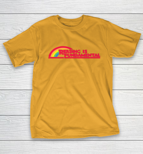 Reading Rainbow t shirt Reading is Fundamental Gay Rainbow T-Shirt 2