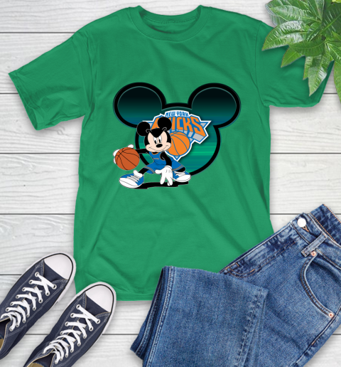 NBA New York Knicks Mickey Mouse Disney Basketball T-Shirt 7