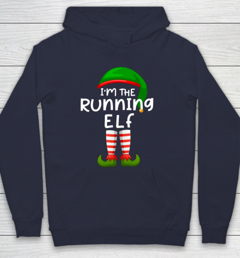 I m The Running Elf Funny Elf Family Matching Christmas Hoodie 2