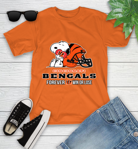 NFL The Peanuts Movie Snoopy Forever Win Or Lose Football Cincinnati Bengals 109