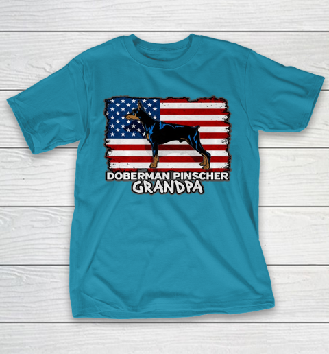 Grandpa Funny Gift Apparel  Mens Doberman Pinscher Grandpa T-Shirt 7