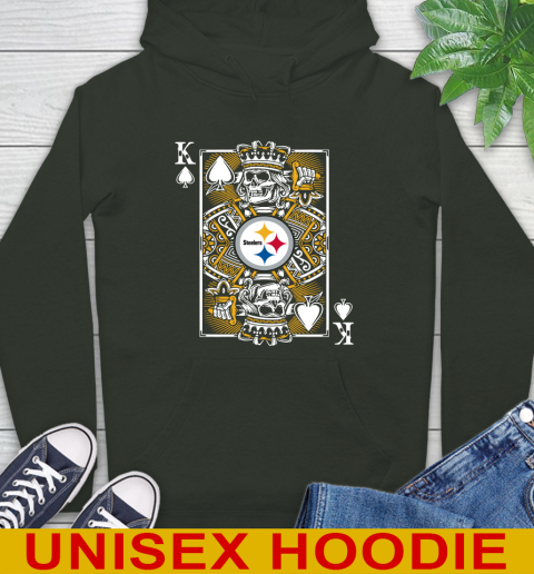 Pittsburgh Steelers NFL Football The King Of Spades Death Cards Shirt Hoodie 12