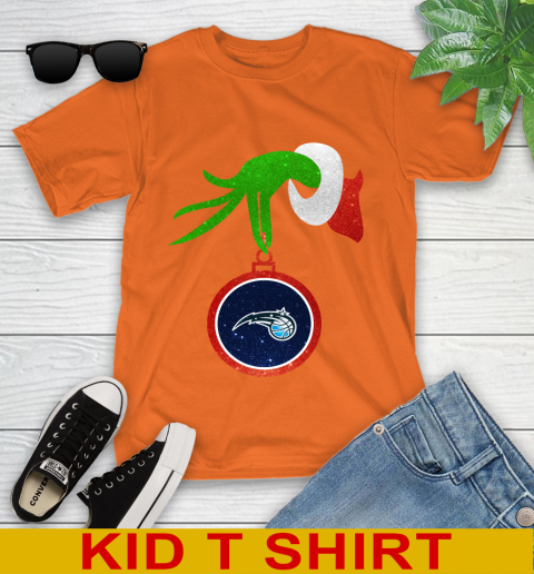 Orlando Magic Grinch Merry Christmas NBA Basketball Youth T-Shirt 7