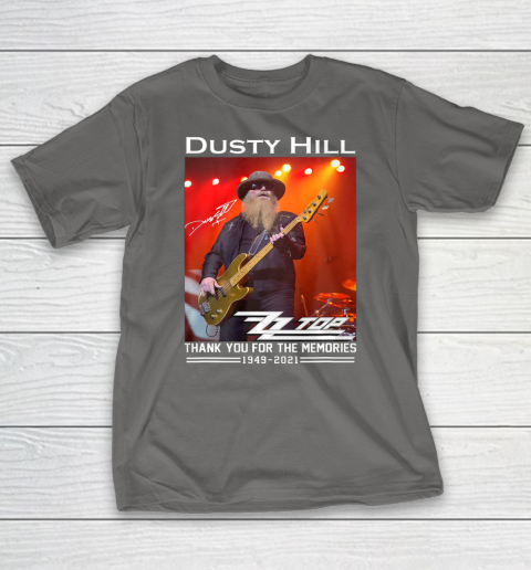 Dusty Hill Thank You For Memories T-Shirt 8