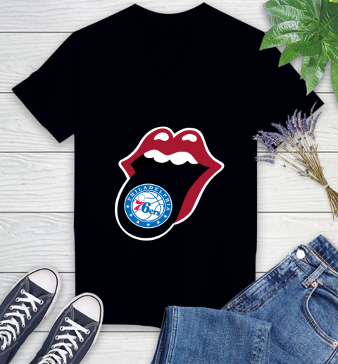 Philadelphia 76ers NBA Basketball Lips I Root For My Team Adoring Fan 78