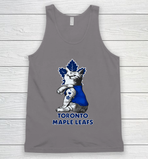 NHL My Cat Loves Toronto Maple Leafs Hockey Tank Top 6