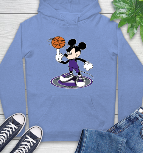 NBA Basketball Sacramento Kings Cheerful Mickey Disney Shirt Hoodie 12