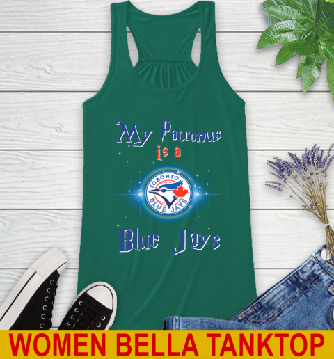 MLB Baseball Harry Potter My Patronus Is A Toronto Blue Jays Racerback Tank 5