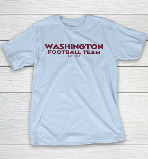 Washington Football Team Est 2020 Youth T-Shirt 4