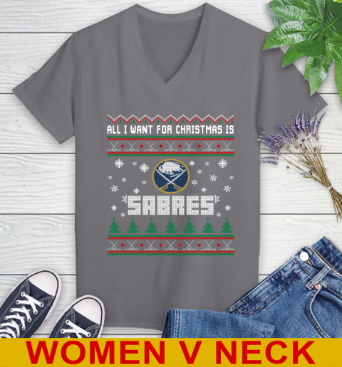 Buffalo Sabres NHL Hockey All I Want For Christmas Is My Team Sports 83