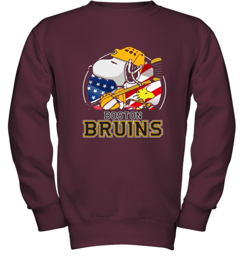 pxqw-boston-bruins-ice-hockey-snoopy-and-woodstock-nhl-youth-sweatshirt-47-front-maroon-480px