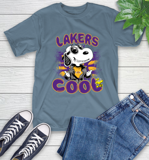 NBA Basketball Los Angeles Lakers Cool Snoopy Shirt T-Shirt 9