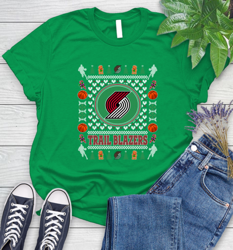 Portland Trail Blazers Merry Christmas NBA Basketball Loyal Fan Ugly Shirt 94