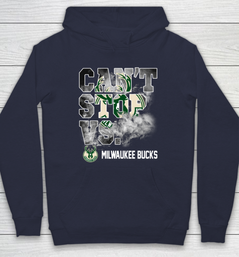 NBA Milwaukee Bucks Basketball Can't Stop Vs Hoodie 2