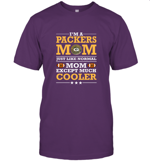 tqwk im a packers mom just like normal mom except cooler nfl jersey t shirt 60 front team purple
