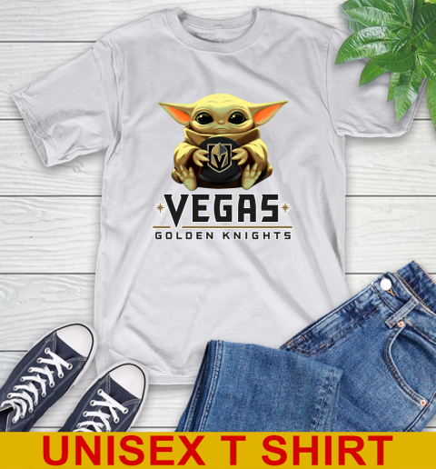 NHL Hockey Vegas Golden Knights Star Wars Baby Yoda Shirt 12