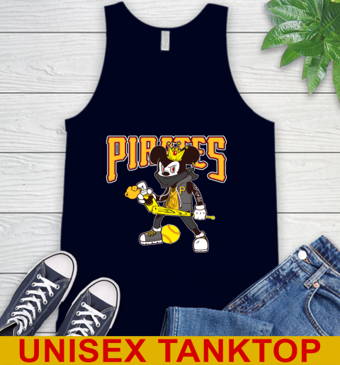 Pittsburgh Pirates MLB Baseball Mickey Peace Sign Sports Tank Top 3