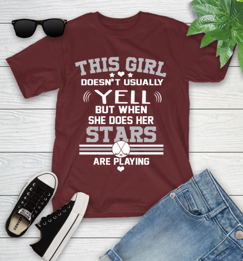 Dallas Stars NHL Hockey I Yell When My Team Is Playing Youth T-Shirt 14
