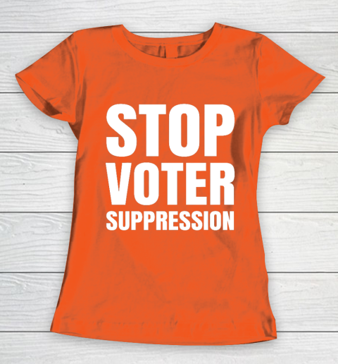 Black Voters Matter Protect The Vote Stop Voter Suppression Women's T-Shirt 3