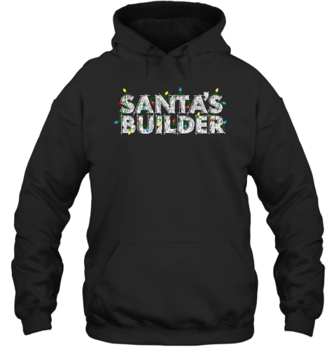 Santas Builder Christmas Bunker Branding Hoodie