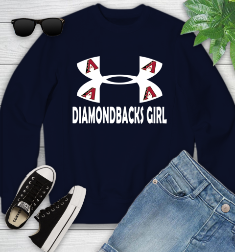 MLB Arizona Diamondbacks Under Armour Baseball Sports Youth Sweatshirt 2