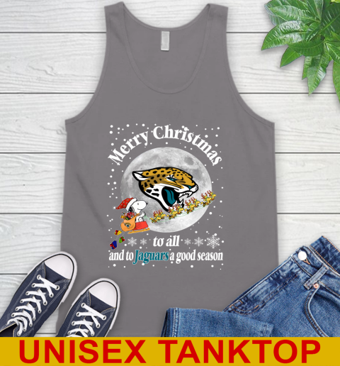 Jacksonville Jaguars Merry Christmas To All And To Jaguars A Good Season NFL Football Sports Tank Top 6