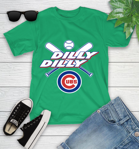 MLB Chicago Cubs Dilly Dilly Baseball Sports Youth T-Shirt 6