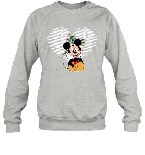 MLB Oakland Athletics The Heart Mickey Mouse Disney Baseball T Shirt o8n3vUWt1r3 sweatshirt 35 95 151514 front sport grey
