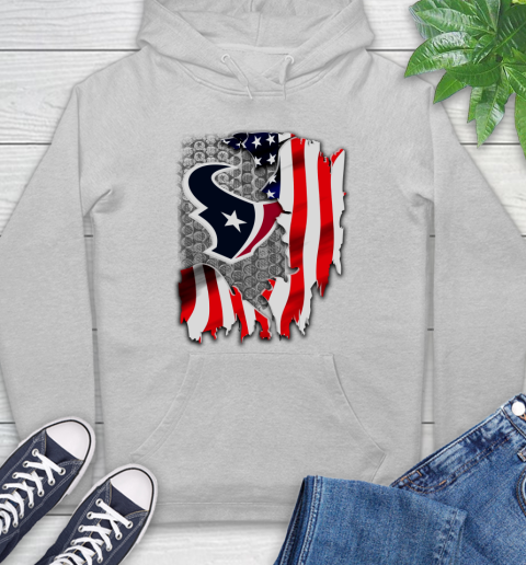 Houston Texans NFL Football American Flag Hoodie 6