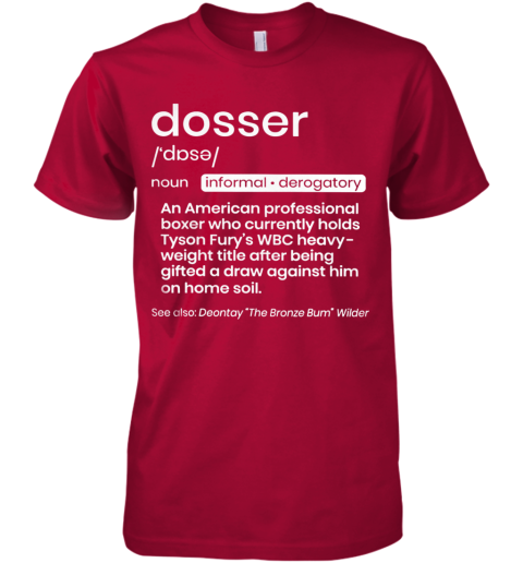 tyson fury big dosser t shirt