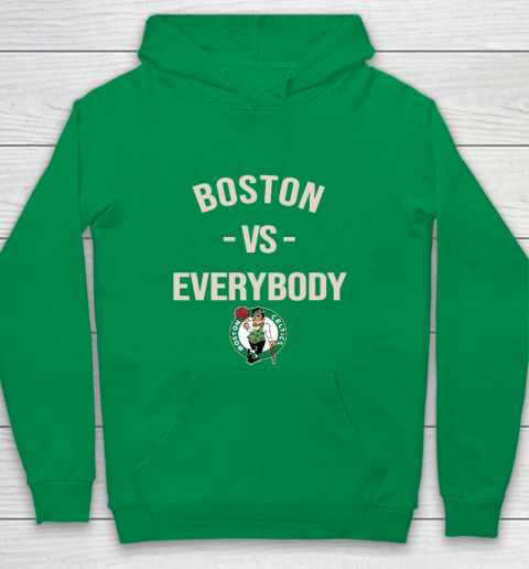 Boston Celtics Vs Everybody Youth Hoodie 4