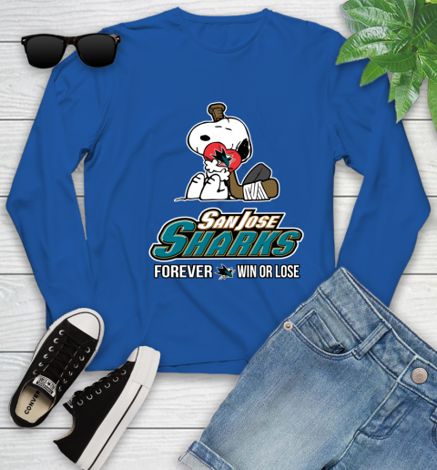 NHL The Peanuts Movie Snoopy Forever Win Or Lose Hockey San Jose Sharks 133