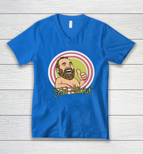 Fat Sticks V-Neck T-Shirt 4