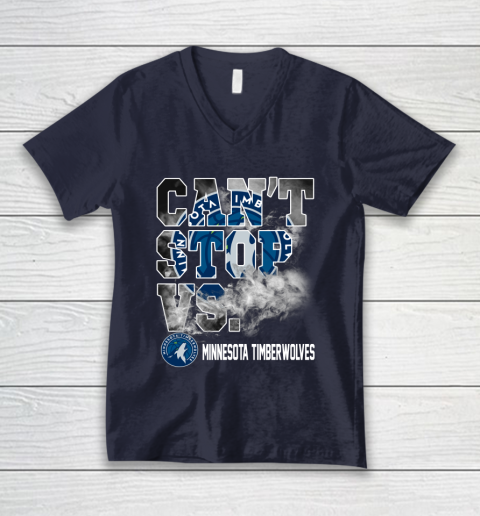 NBA Minnesota Timberwolves Basketball Can't Stop Vs V-Neck T-Shirt 2