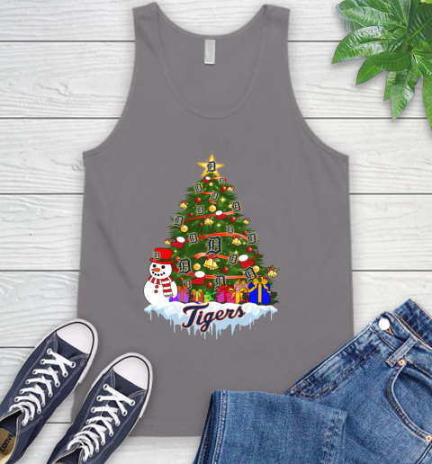 Detroit Tigers Merry Christmas MLB Baseball Sports Tank Top 7