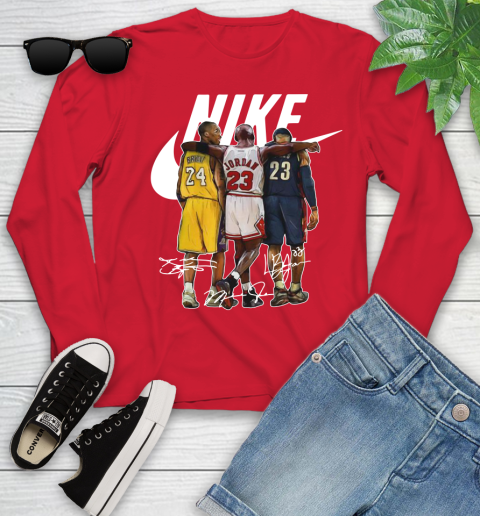 Kobe Bryant Michael Jordan And LeBron James Nike Shirt 122