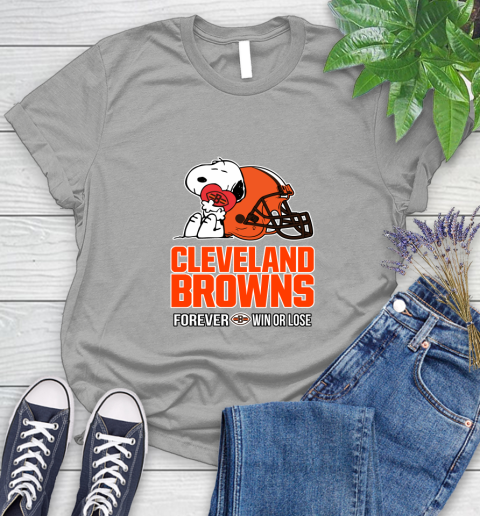 NFL The Peanuts Movie Snoopy Forever Win Or Lose Football Cleveland Browns 100