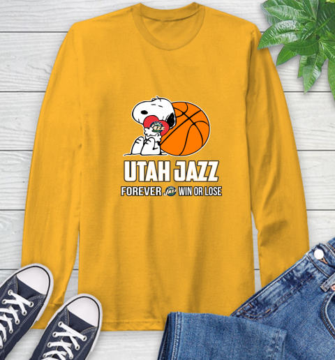 NBA The Peanuts Movie Snoopy Forever Win Or Lose Basketball Utah Jazz 60
