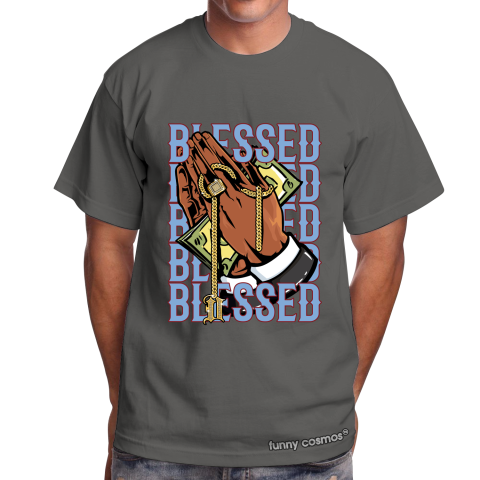Air Jordan 1 Fearless Matching Sneaker Tshirt Drake Blessed Red and Blue Jordan Tshirt