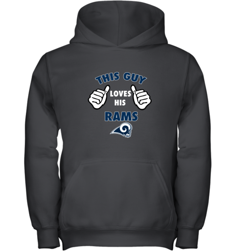 This Girl Loves Her Los Angeles Rams Youth Hoodie