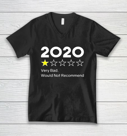 2020 One Star Very Bad Would Not Recommend V-Neck T-Shirt