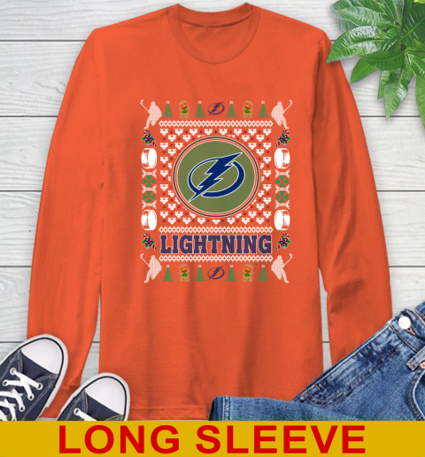 Tampa Bay Lightning Merry Christmas NHL Hockey Loyal Fan Long Sleeve T-Shirt 4