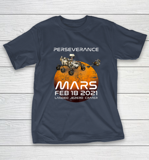 Perseverance Mars Rover Landing 2021 Nasa Mission T-Shirt 3