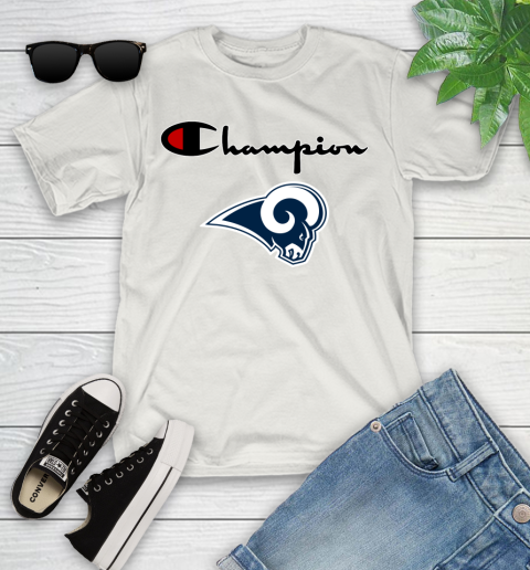 NFL Football Los Angeles Rams Champion Shirt Youth T-Shirt 11