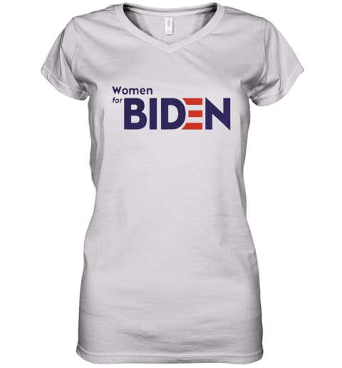 Women For Joe Biden 2020 Women's V-Neck T-Shirt