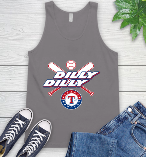 MLB Texas Rangers Dilly Dilly Baseball Sports Tank Top 7