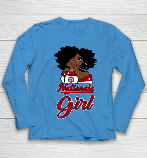 Washington Nationalss Girl MLB Youth Long Sleeve 7